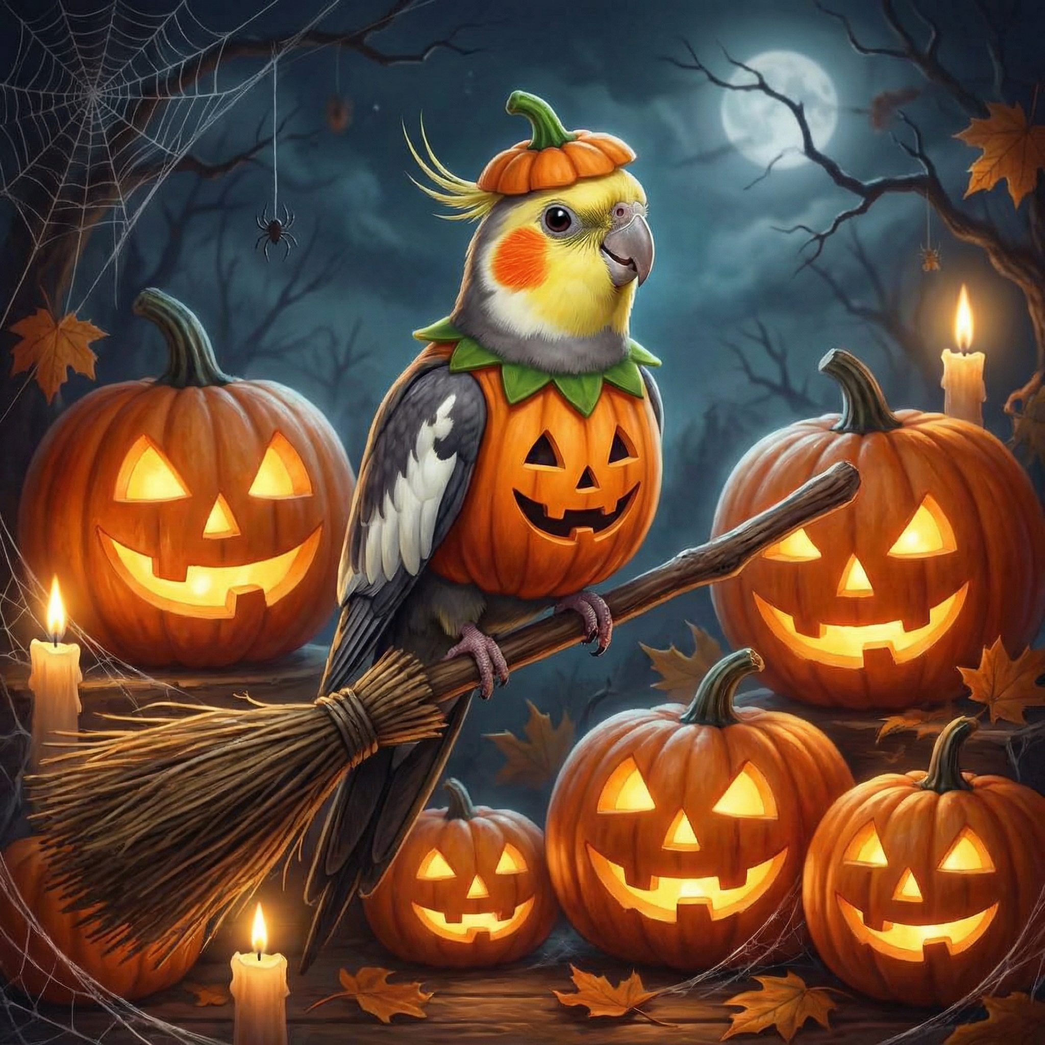 Cockatoo - Halloween