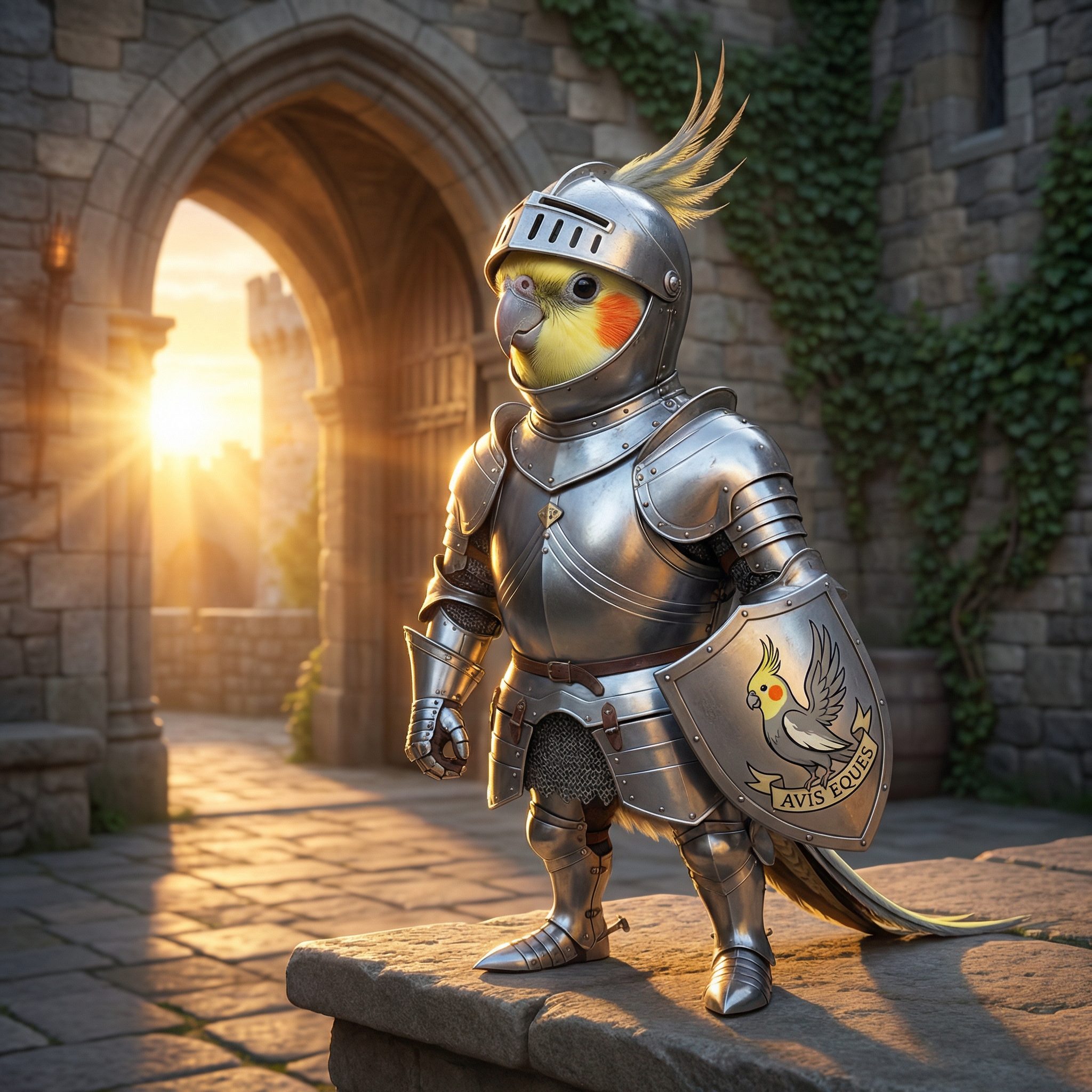 Canary - Medieval Knight