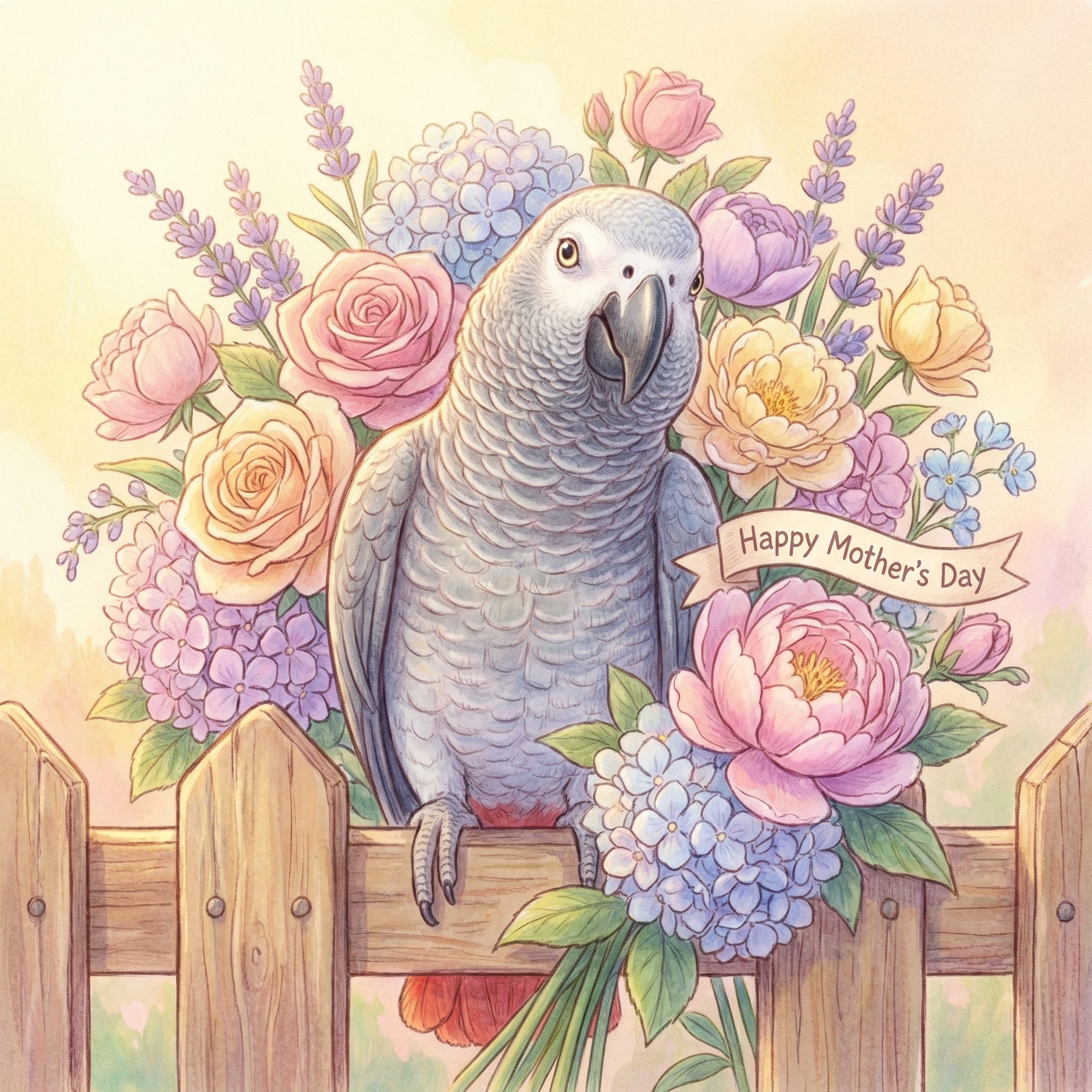 Parrot - Mother's Day