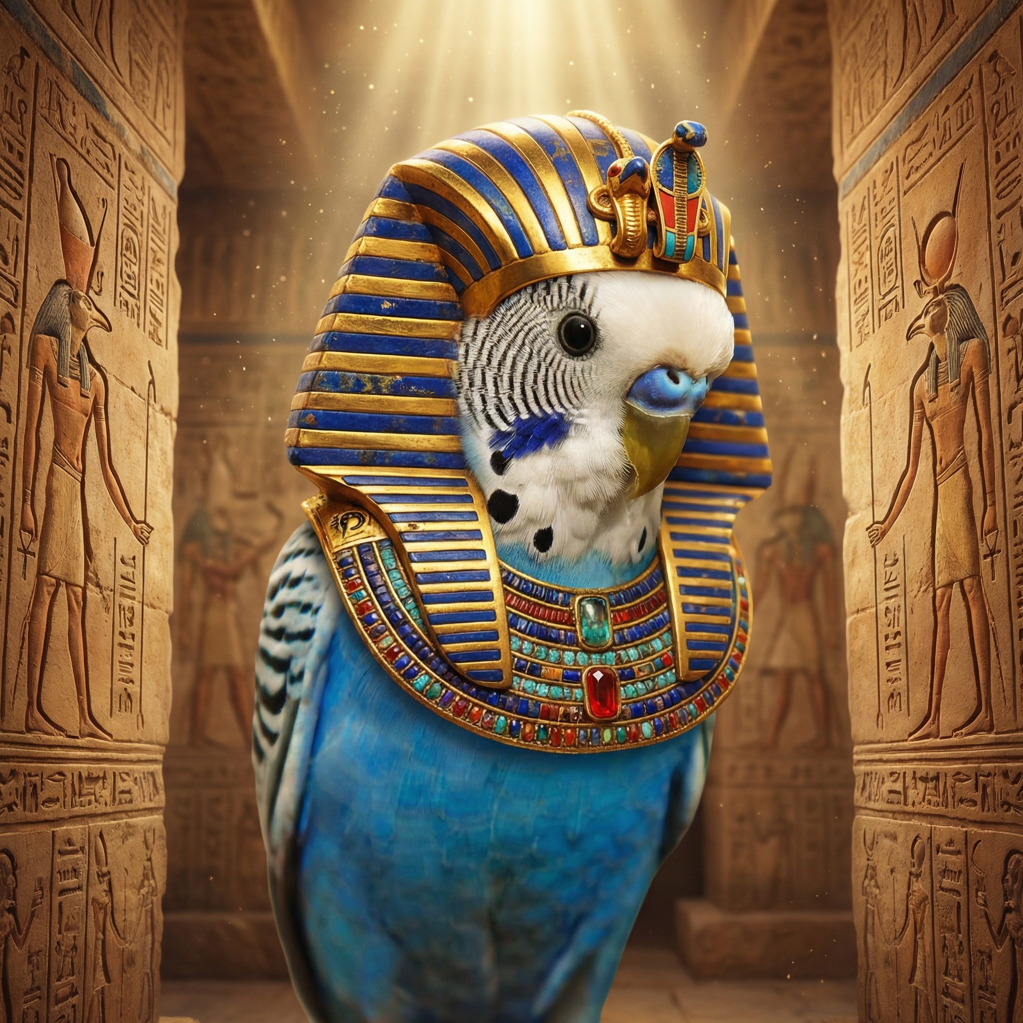 Lovebird - Egyptian Pharaoh