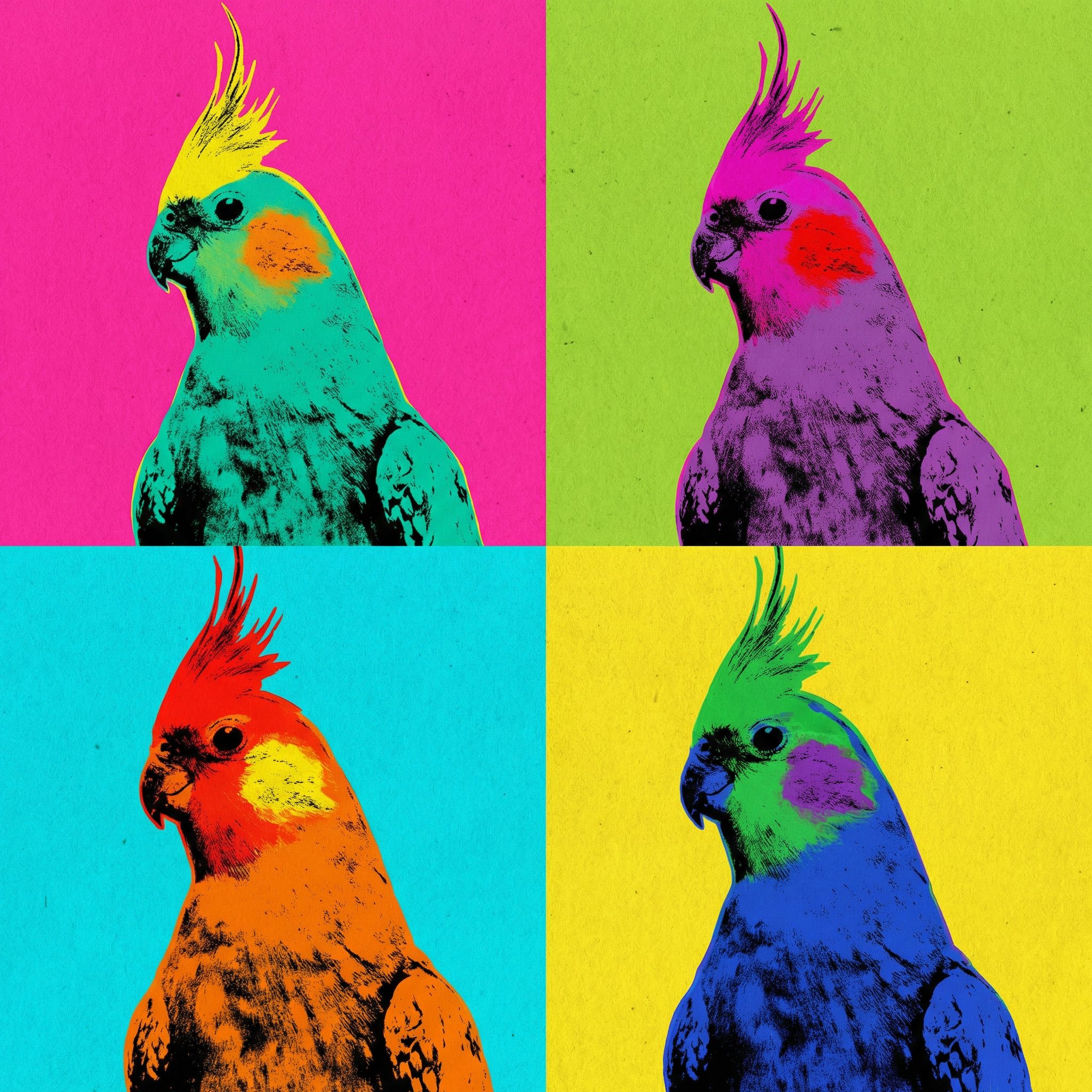 Budgie - Silkscreen Pop